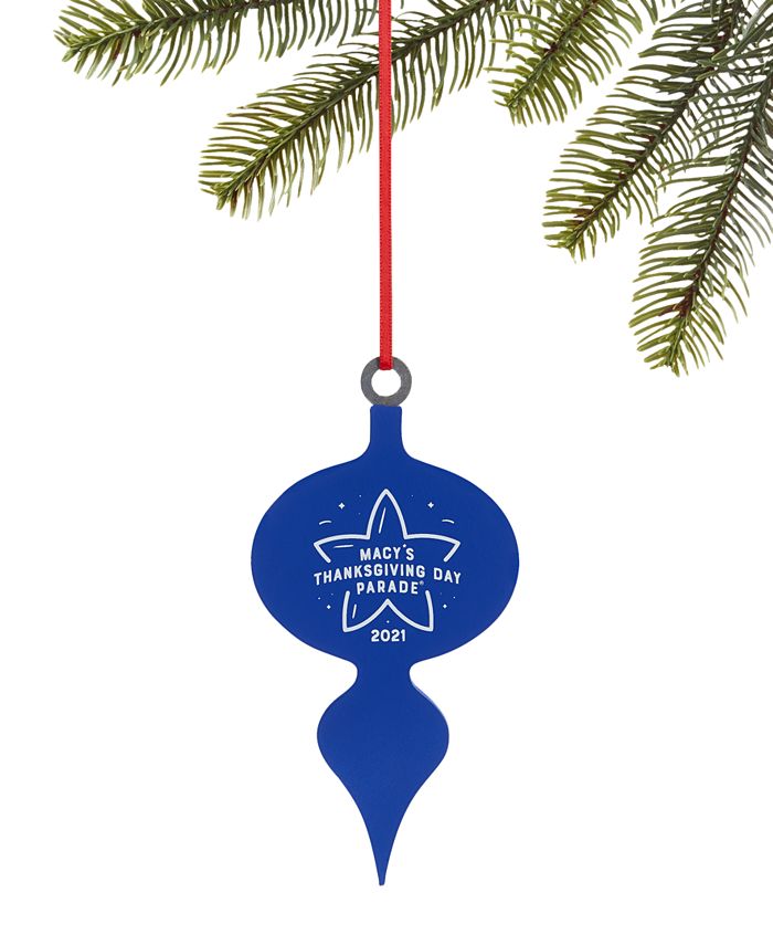 Macys Parade Christmas 2022 Macy's Thanksgiving Day Parade 2022 "Parade Vibes Only" Blue Finial  Ornament, Created For Macy's & Reviews - Home - Macy's