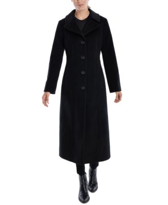 macys long wool coat womens