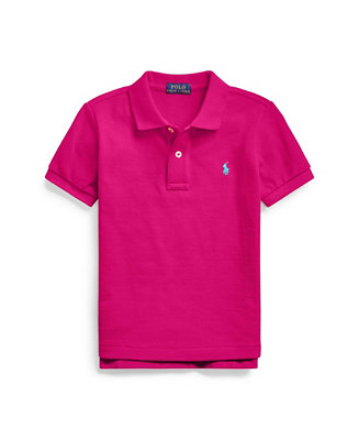 Polo Ralph Lauren Little Boys Mesh Polo Shirt - Macy's
