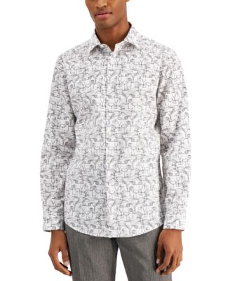macys dress shirts slim fit