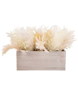 Home Essentials - Harvest Floral Flower Box Centerpiece