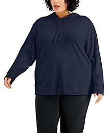 Plus Size French Terry Hoodie, Created for Macy's