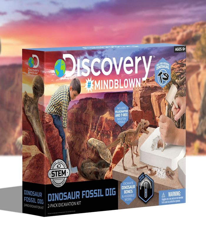 Discovery MINDBLOWN Discovery MindBlown Toy Dinosaur Excavation Kit