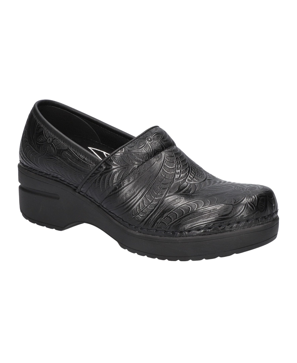 Easy Works by Easy Street Women's Lead Slip Resistant Clogs - Black Tool