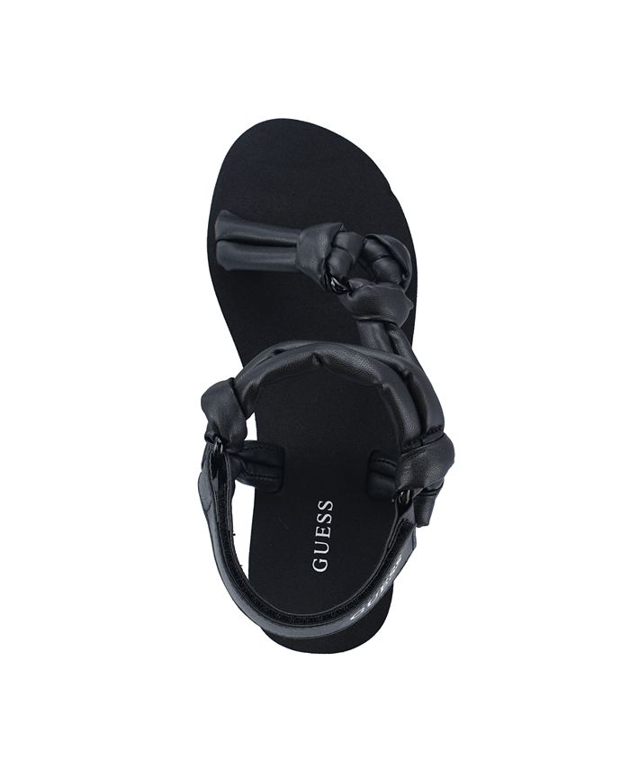 GUESS Women's Albina Puffy Knot Sandals Macy's