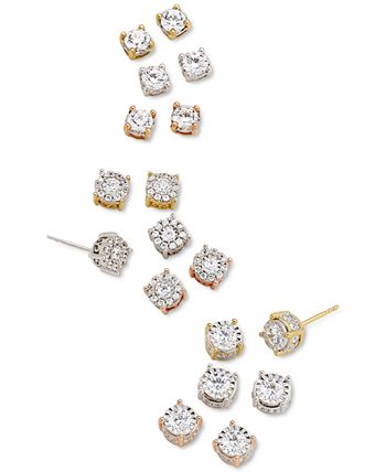 Macy's - Diamond Stud Earrings (3/4 ct. t.w.)