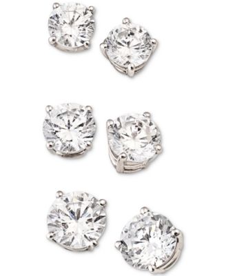 Diamond Stud Earrings (1 ct. t.w.) in 14k White, Yellow or Rose Gold