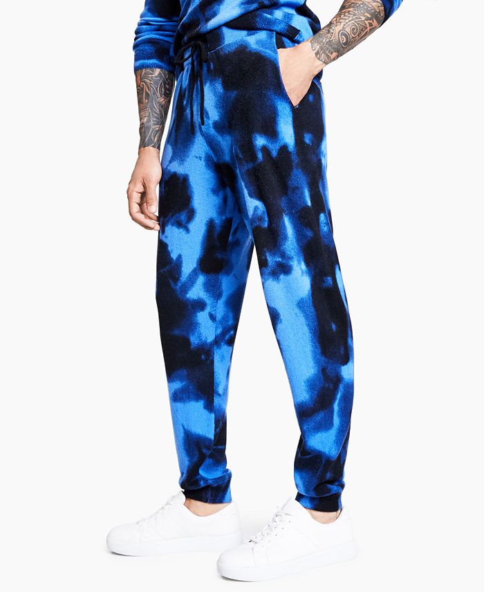 INC International Concepts Men's Cashmere TieDye Jogger Pants, Created