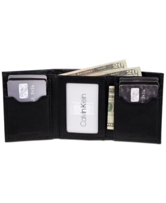 Men's Soft Milled Trifold Wallet