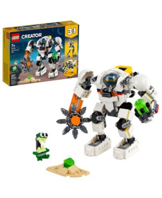 Lego Space Mining Mech 327 Pieces Toy Set