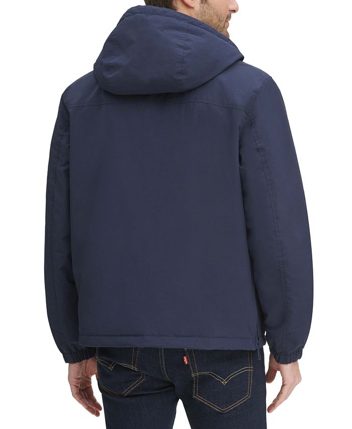 Tommy Hilfiger Men's Performance Taslan Popover Hooded Jacket & Reviews