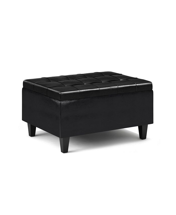 Simpli Home Harrison Small Coffee Table Storage Ottoman Macy's