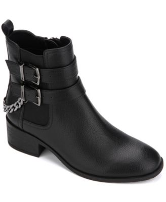 kenneth cole black booties