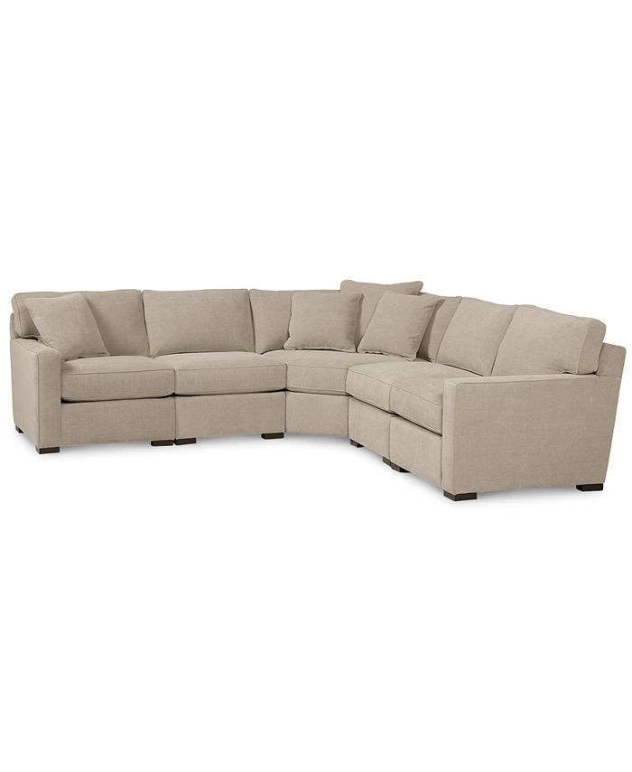 Radley Fabric Modular Sectional Sofas Baci Living Room