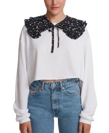 Tiered Floral Cotton Collar