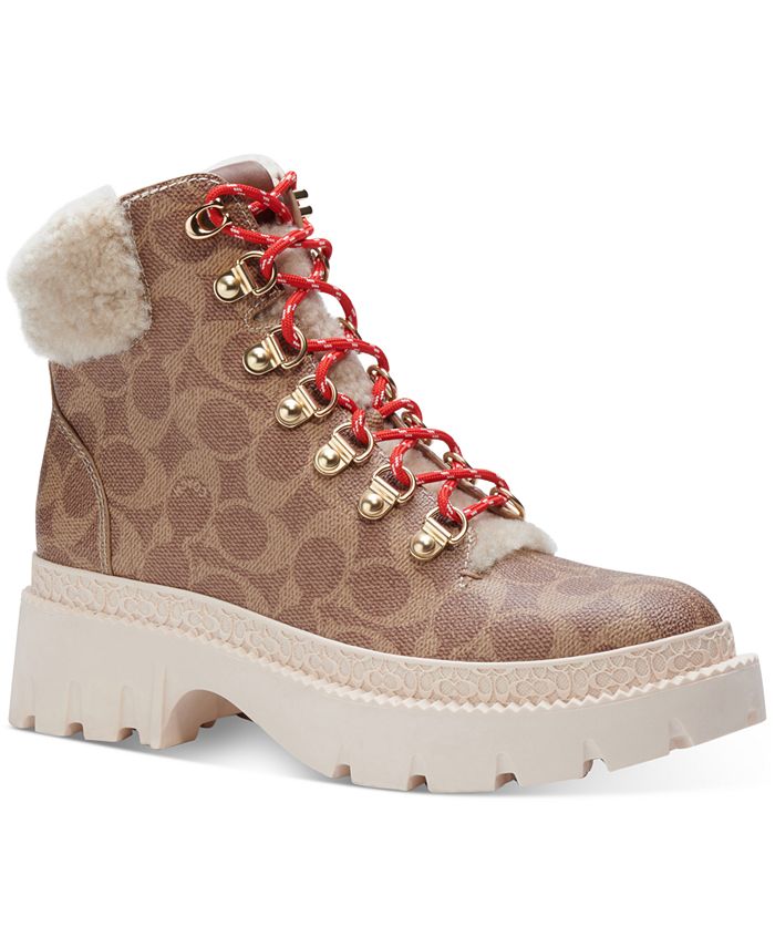 Women's coach boots at outlet macy's