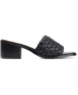 Women's Fylicia Woven Block Heel Slide Sandals