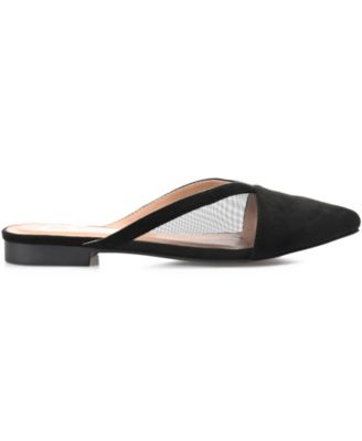 Women's Reeo Mesh Pointed Toe Slip On Mules