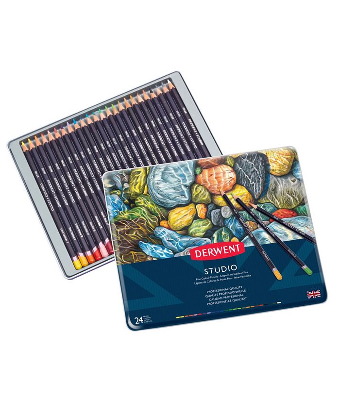 Derwent Studio Colored Pencil Set, 24 Pieces Macy's