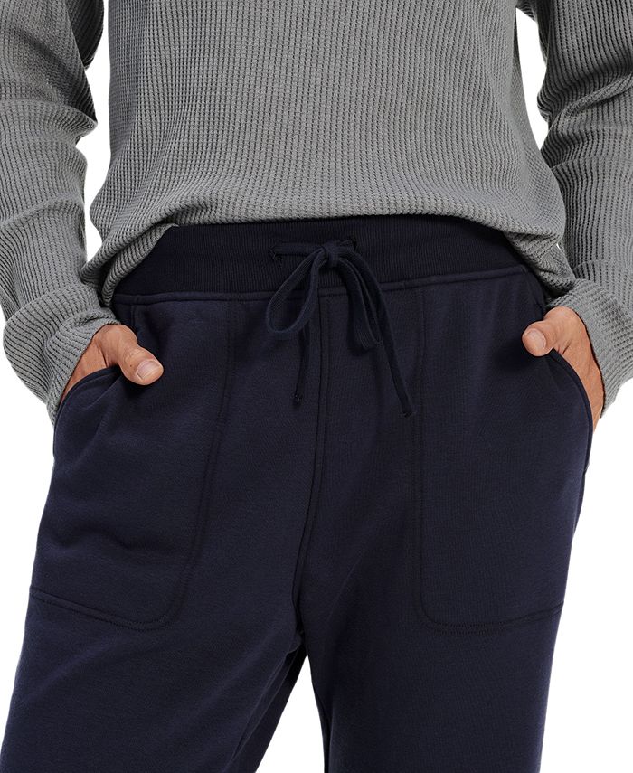 UGG® Men's Hank Slim-Fit Double-Knit Fleece Pajama Joggers & Reviews ...
