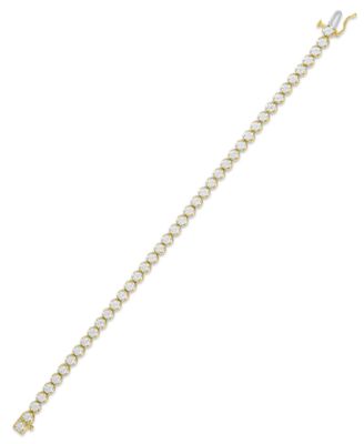 IGI Certified Diamond Tennis Bracelet (4 ct. t.w.) in 14k White Gold or 14k Yellow Gold