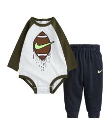 Baby Boys 2 Piece Sportball Bodysuit and Pants Set