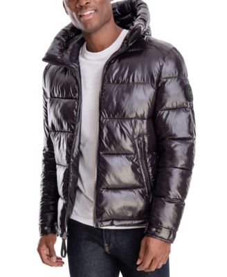 Michael kors parka mens hot sale gold