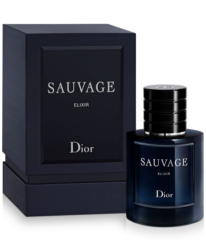 DIOR Complimentary Sauvage Elixir Deluxe Mini with any $140 purchase from  the Dior Men's Fragrance and Gift Set Collection - Macy's