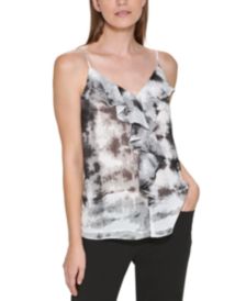 Tie Dye Ruffle Camisole