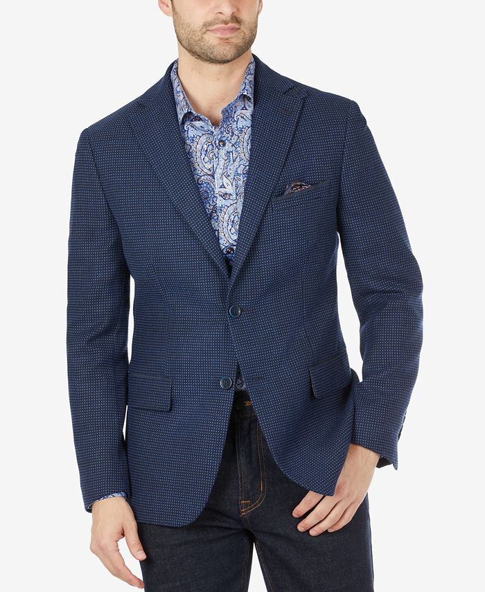 Tallia Men's SlimFit Wool Blazer Macy's