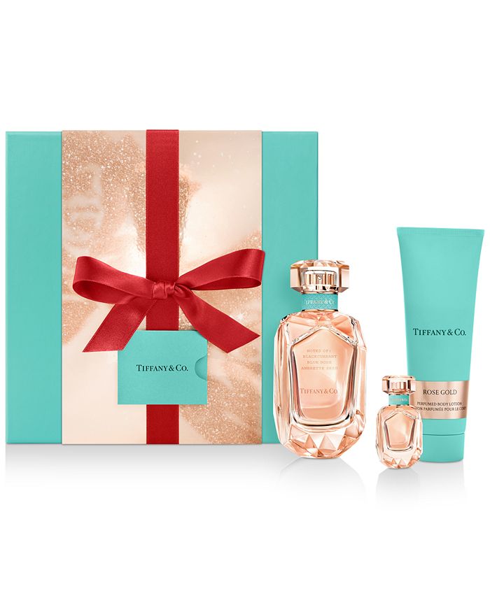 Tiffany & Co. 3-Pc. Rose Gold Eau de Parfum Prestige Gift Set - Macy's