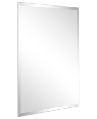Frameless Beveled Prism Mirror Panels - 30" x 40"