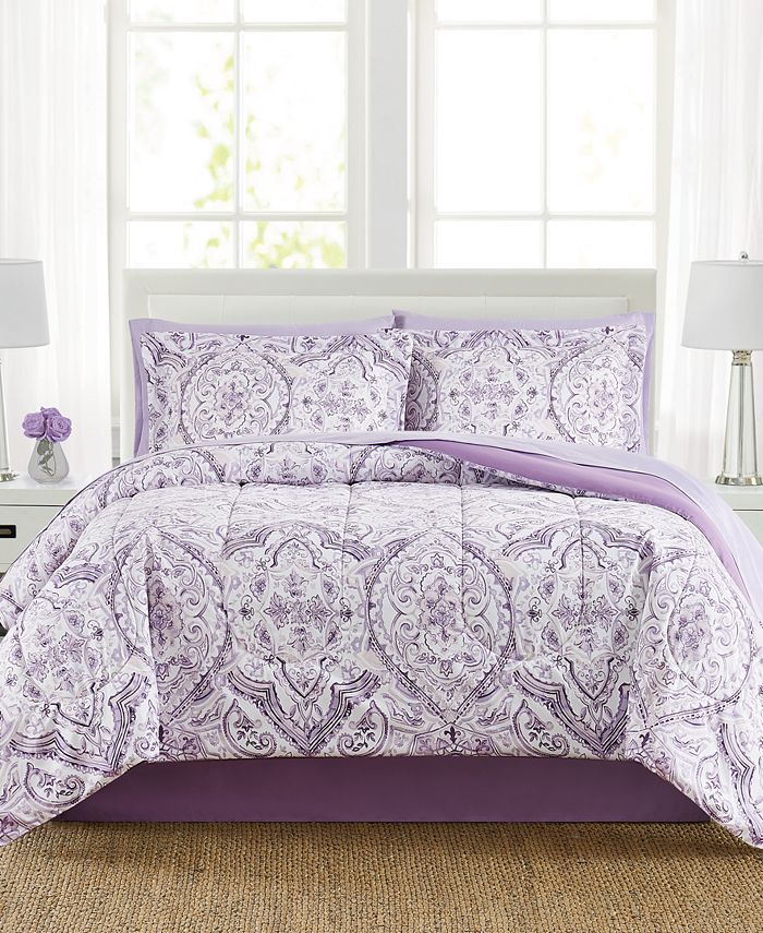 Pem America Caley 6-Pc. Twin Comforter Set, Created for Macy's - Macy's