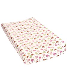 Owls Deluxe Flannel Changing Pad Cover