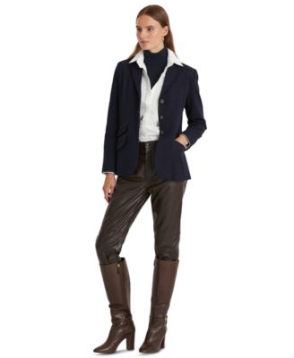 Lauren Ralph Lauren - Three-Button Ponte Blazer