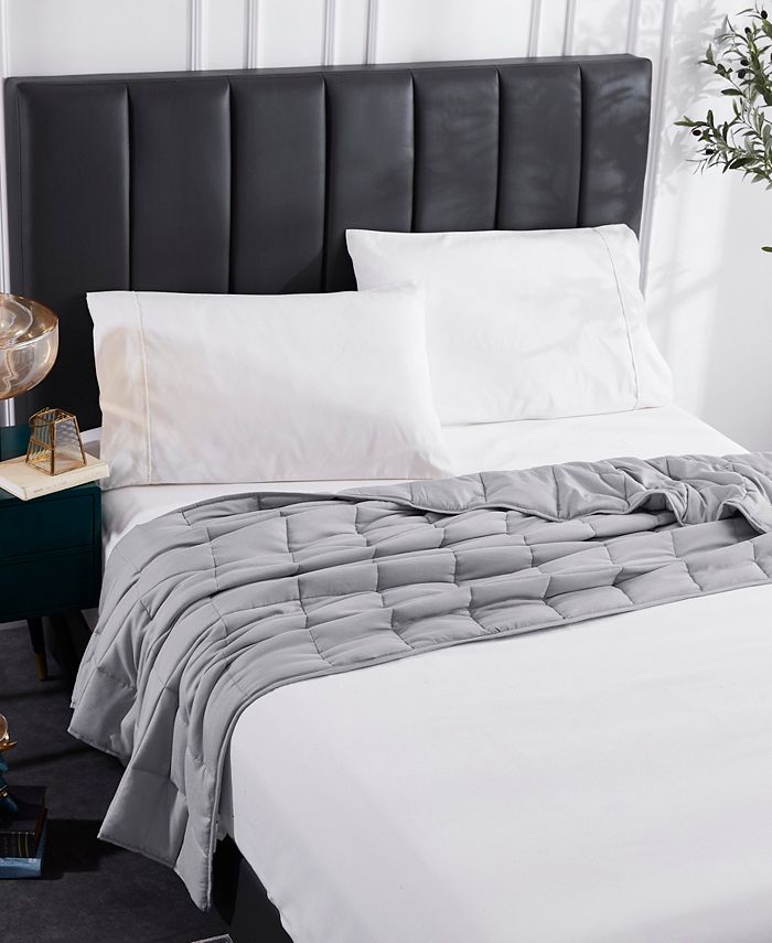 PUR & CALM SILVADUR Antimicrobial Microfiber Weighted Blanket, 12 lb