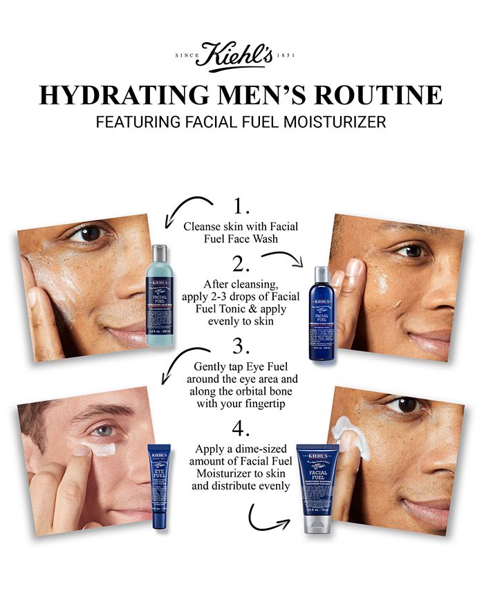 Kiehl's Since 1851 Facial Fuel Men's Face Moisturizer, 4.2oz. & Reviews Skin Care Beauty