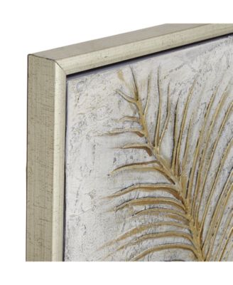 by Cosmopolitan Gold Glam Canvas Wall Art, 48 x 36