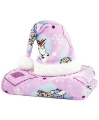 Frozen - Travel Blanket and Santa Hat