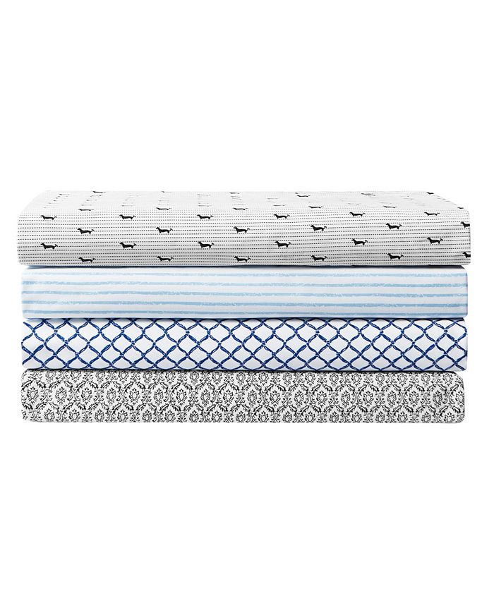 SCOUT Home Catch and Release 4 Piece Percale Sheet Set, King Macy's
