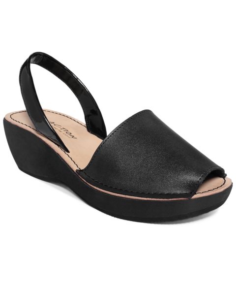 Женские сандалии Kenneth Cole Reaction Fine Glass Platform Wedge, цвет: Чёрный