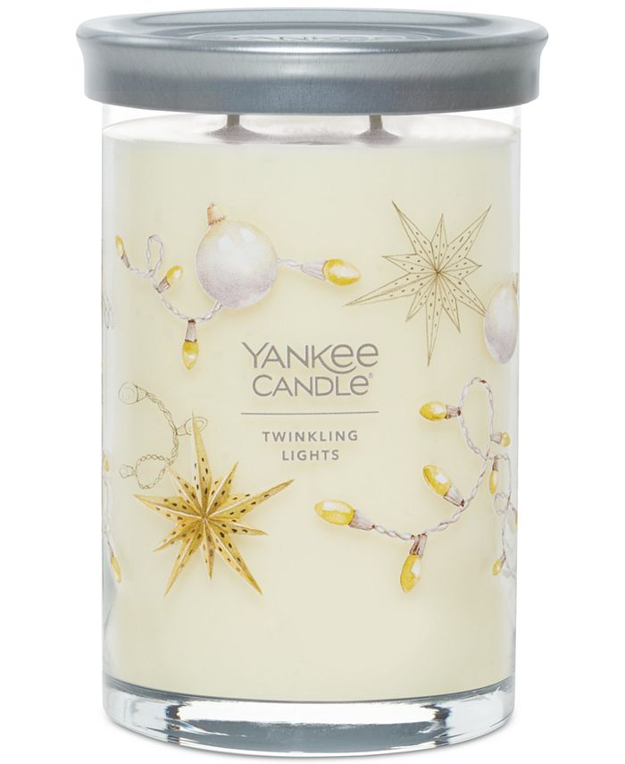 Yankee Candle Signature Large TwoWick Twinkling Lights Tumbler Candle