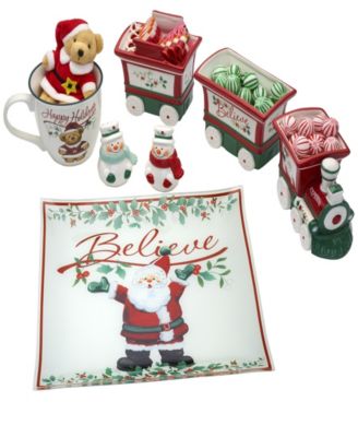 Happy Holidays Bear & Mug Set