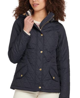 Barbour Women's Millfire Hooded Quilted Coat main image 1