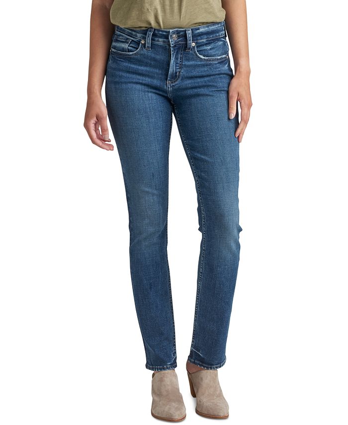 Silver Jeans Co. Suki Straight-Leg Jeans - Macy's