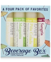 Rinse Bath & Body Co. Beverage Lip Balm, Set of 4 - Blue