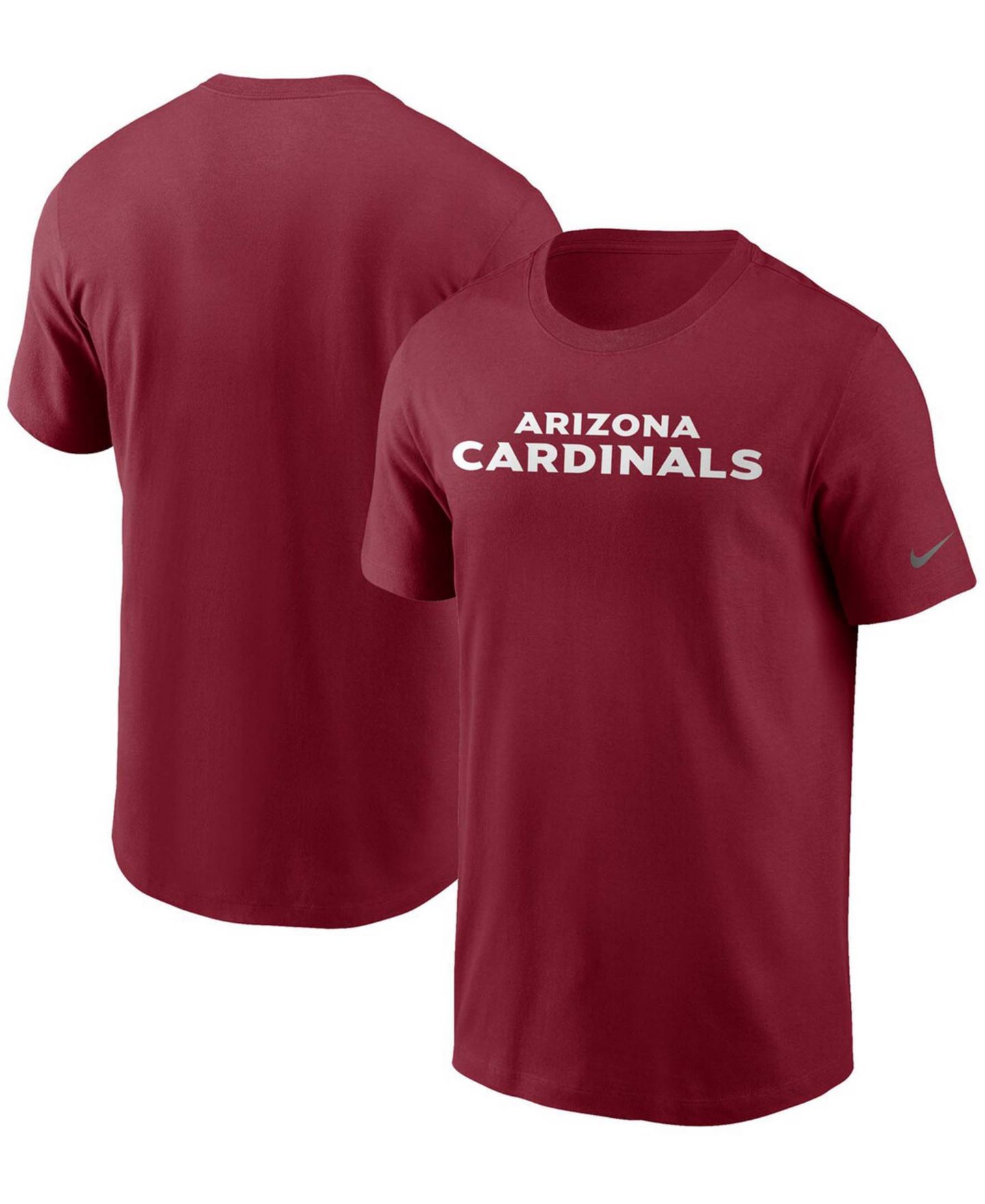 Мужская футболка Nike Cardinal Arizona Cardinals Team Wordmark — фото 1