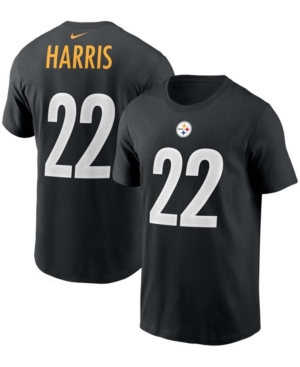 Shop Nike Men's Najee Harris Black Pittsburgh Steelers 2021 Nfl Draft First Round Pick Player Name And Number 
