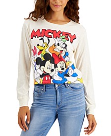 Juniors' Mickey & Friends Printed T-Shirt 