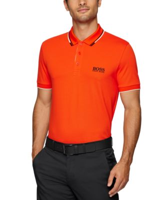 hugo boss green golf polo